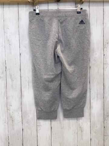 Adidas  Jogginghose  Gr. 34/36  grau dunkelgraue Schrift 3/4 lang 