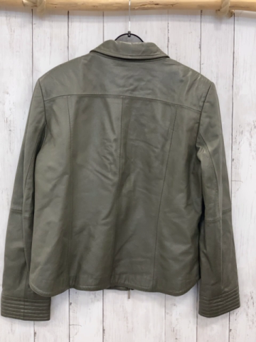   Lederjacke  Gr. 40  kiwi 