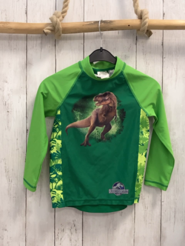 H&M  UV-Schutzshirt  Gr. 110  grün hellgrün Jurassic World 