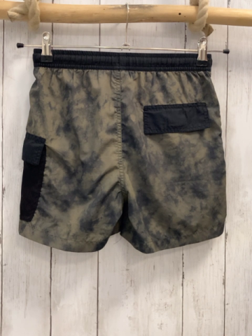 Losan  Badeshorts  Gr. 152  oliv grau meliert schwarze Tasche + Bund 