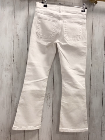 Zara  Hose  Gr. 152  weiß Jeans verstellbarer Bund