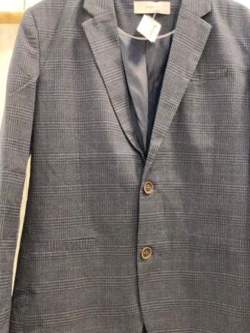 Reserved  Jacket  Gr. 158  blau schwarz kariert 