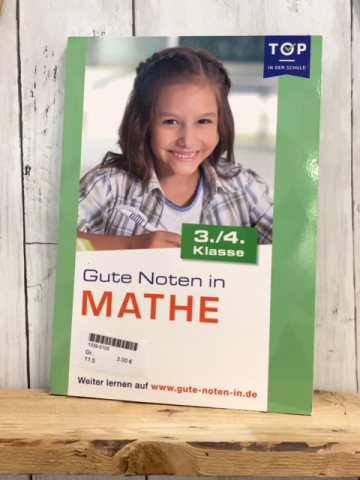  Lernheft  Gute Noten in Mathe 3./4. Klasse 