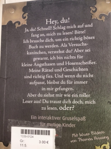   Buch Das Böse kleine Buch