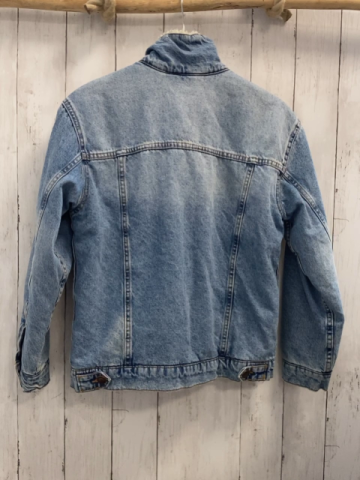 Zara Jeansjacke  Gr. 152  blau weißes Teddyfutter 