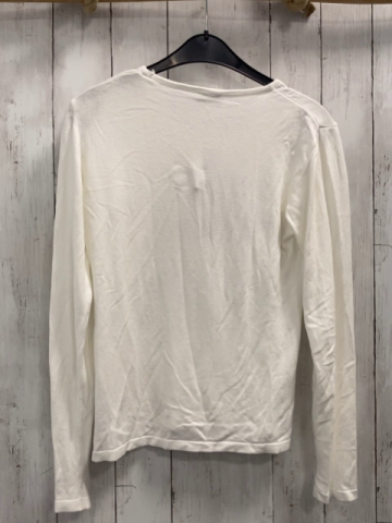 Celine Paris  Pullover  Gr. 152  weiß schwarz silber Glitzerdruck