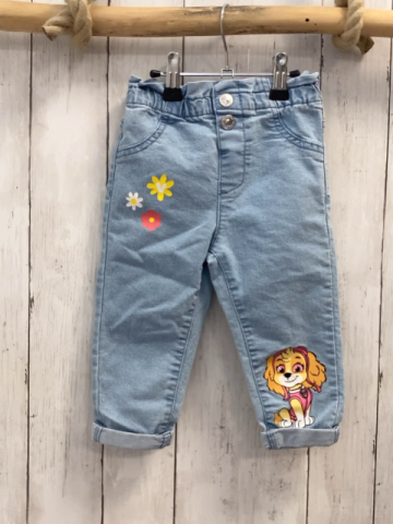 Sinsay  Hose  Gr. 86  blau Jeans Paw Patrol 
