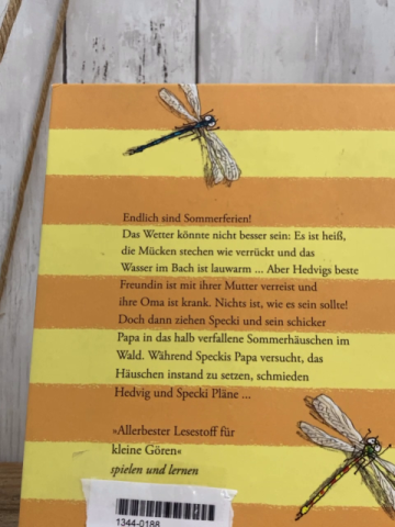  Buch Hedvig! Der Sommer mit Speckl