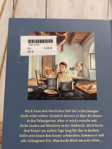   Buch Mick Mangodieb und die Rezepte der Sieben Weltmeere 