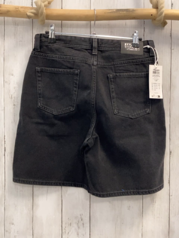 Jack & Jones neu Shorts Gr. 158  grau Jeans Bund verstellbar NP 32,99€