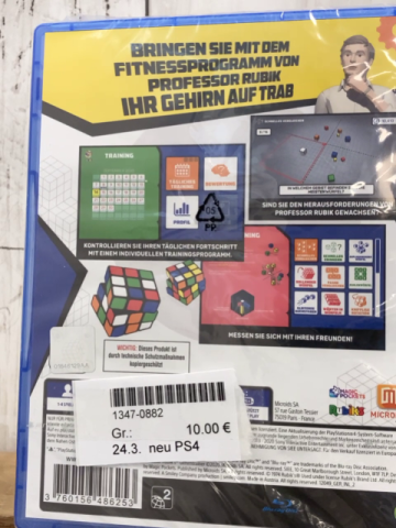 neu PS4 Playstationspiel Rubiks