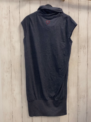 Naketano  Kleid  Gr. L blau großer Kragen mit Kordel 