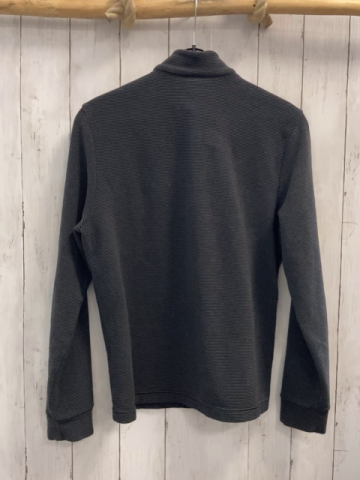 Odlo  Pullover Gr. S schwarz graue Streifen Fleece Reißverschluss 