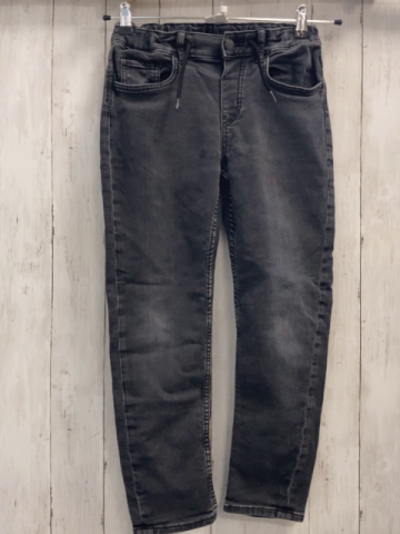 H&M Hose  Gr. 140  grau Jeans Bund verstellbar 