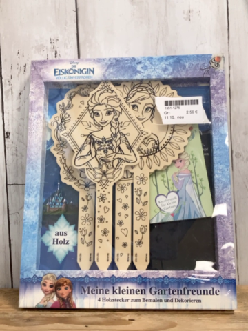 neu Kreativspielzeug 4 Holzstecker Frozen