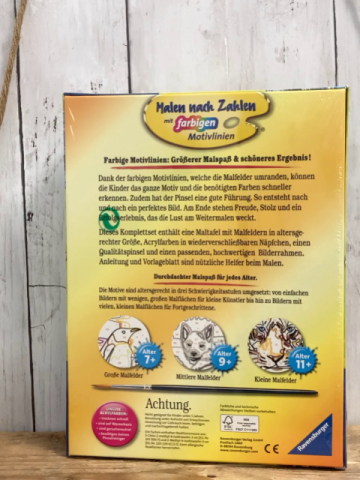 neu Ravensburger Kreativspiel Malen nach Zahlen Pferd