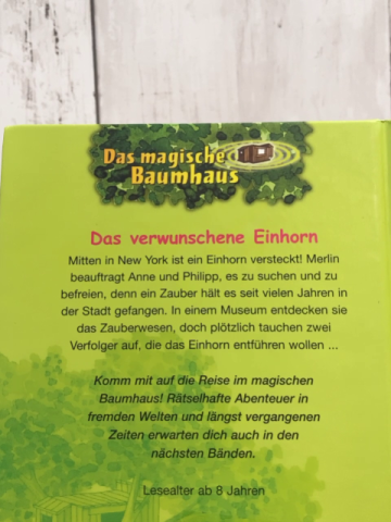 Buch das mag. Baumhaus das verwunschene Einhorn