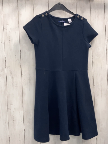 Okaidi Kleid Gr. 140  blau Struktur