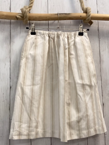 Zara  Rock  Gr. 116  creme braune Streifen