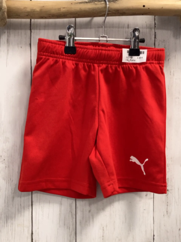 Puma  Sportshorts  Gr. 116  rot weiße Puma 