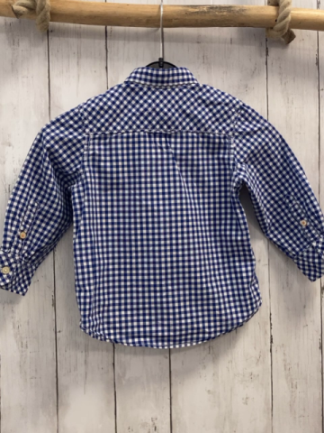 H&M  Hemd  Gr. 92  blau weiß kariert 
