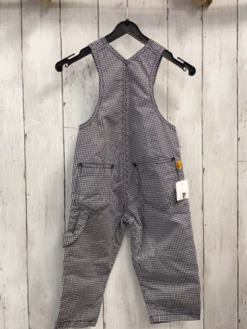 neu Steiff  Latzhose  Gr. 80  schwarz weiß kariert 