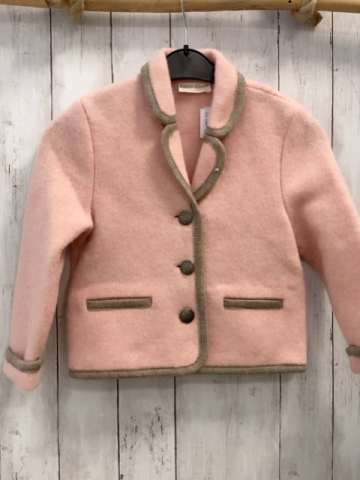 Loden Plankl  Janker  Gr. 116  rosa grauer Bund 