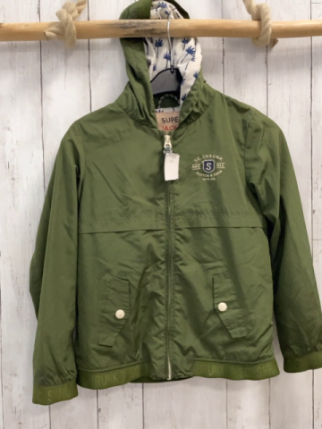Scotch Shrunk  Jacke  Gr. 140  oliv Kapuze 