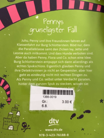   Buch Penny Pepper Auf Klassenfahrt 