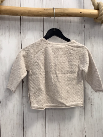 Alana Pullover  Gr. 56  hellgrau Strick seitlich geknöpft 