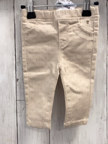 Obaibi Jeggings  Gr. 56  beige braune Punkte 