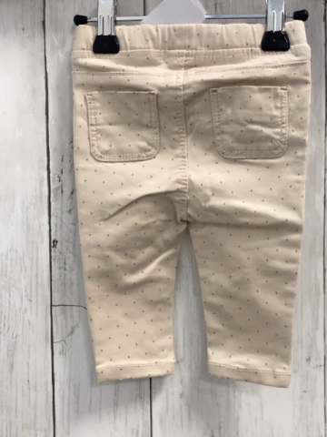 Obaibi Jeggings  Gr. 56  beige braune Punkte 