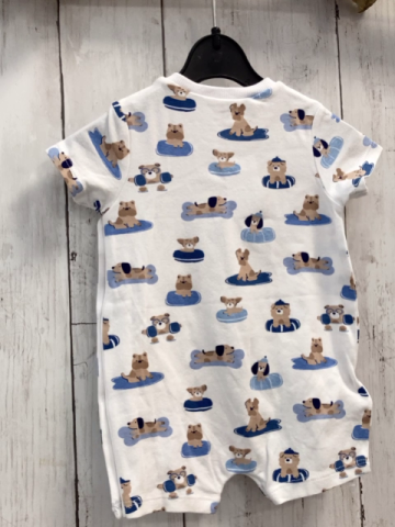 mayoral  Playsuit  Gr. 62  Hunde auf Kissen 