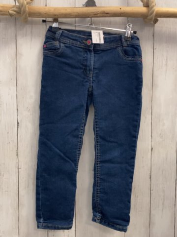   Hose  Gr. 110  blau Jeans gefüttert Bund verstellbar 