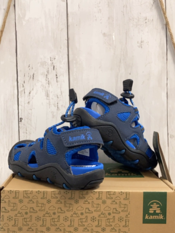 neu Kamik  Halbsandalen  Gr. 25  dunkelblau blau Karton vorhanden 