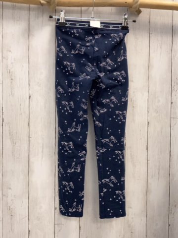 S´ Oliver  Leggings  Gr. 116  blau weiße Einhörner + Sterne 