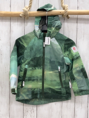 Reima Regenjacke Gr. 98  verschiende Grüntöne Punkte