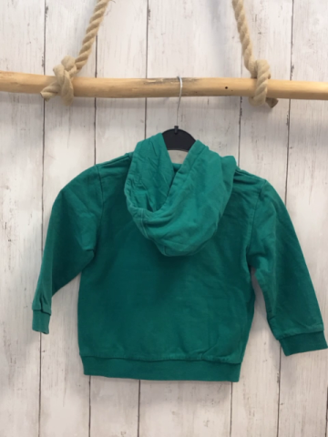 Lego  Pullover  Gr. 104  grün Kapuze Ninjagofiguren