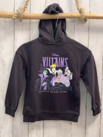 Disney  Pullover  Gr. 128  grau Kapuze Disney Hexen 