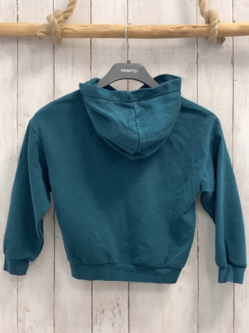 Harry Potter  Pullover  Gr. 122/128  petrol silber Druck Harry Potter Kapuze 