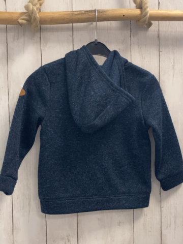  Strickjacke Gr. 104  blau meliert