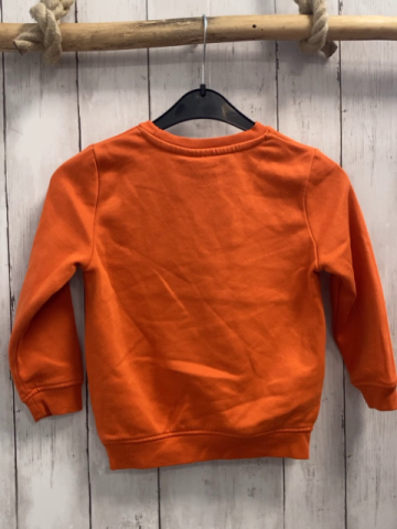  Pullover Gr. 110  orange Super Mario Luigi