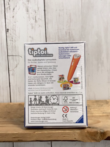 neu Tip Toi  Spiel Wissen & Quizzen Menschlicher Körper 