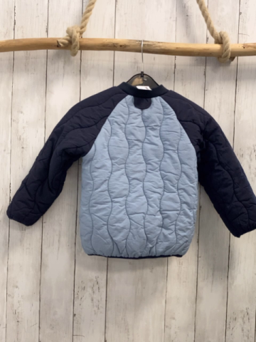 Sergent Major  Winterjacke  Gr. 116  hellblau blaue Ärmel