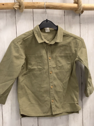 H&M  Hemd  Gr. 104  kiwi 