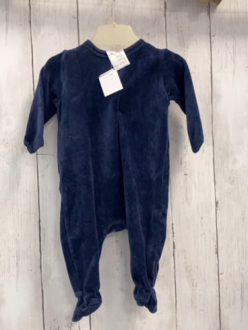 H&M Schlafanzug Gr. 56  blau Nicky Eulen