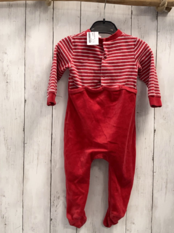 Wunderbärchen Schlafanzug Gr. 74  rot + rot weiß gestreift Stiefel Weihnachten
