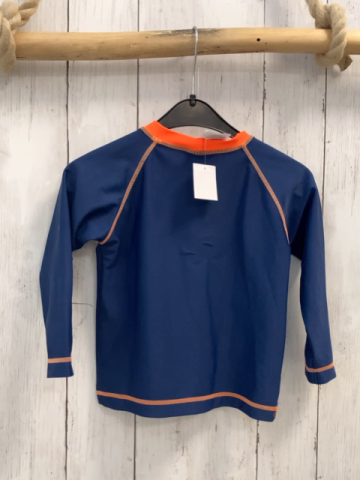 H&M  UV-Schutzshirt lang  Gr. 86  blau orange Bund 