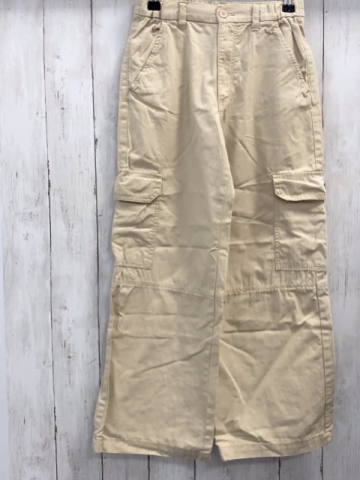 H&M  Hose  Gr. 146  beige  aufgesetzte Taschen Gummizugbund 