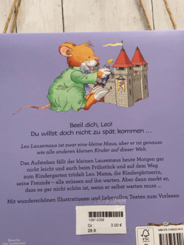  Buch Leo Lausemaus trödelt mal wieder 